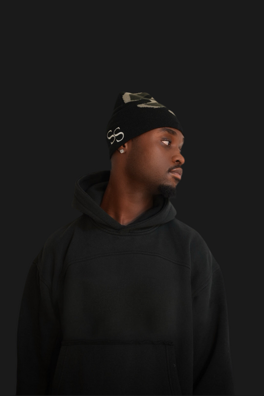 Satin-lined Beanie Grau